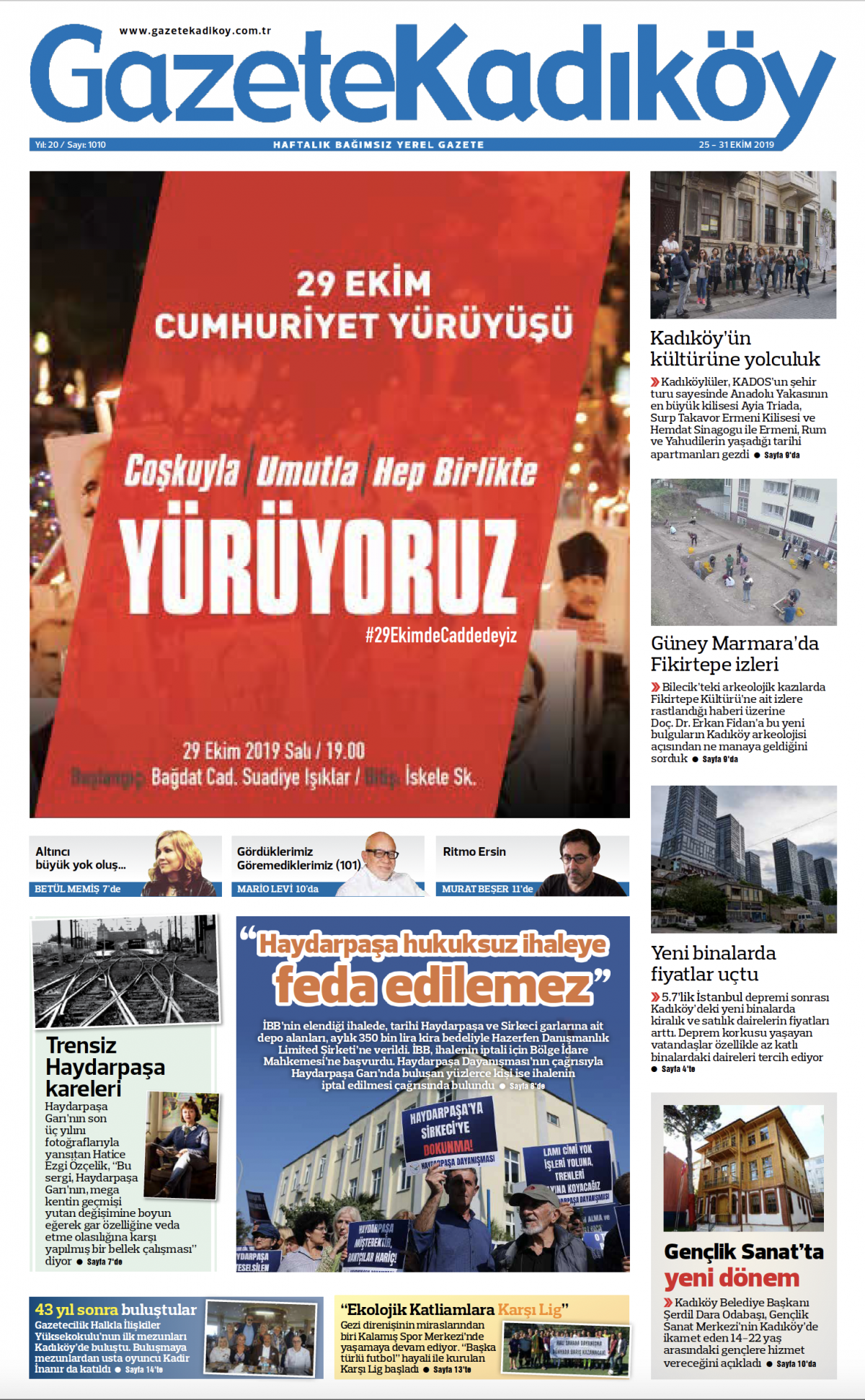 Gazete Kadıköy - 1010. Sayı